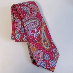 CROFT&BARROW Men’s Silk Paisley Tie NWOT